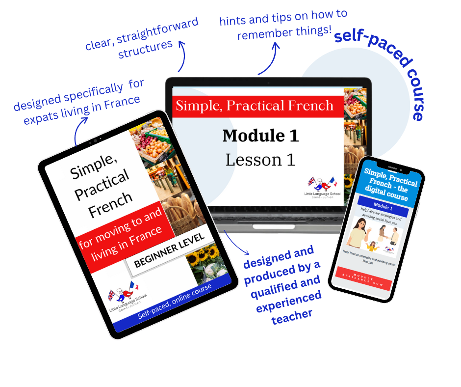Simple Practical French for moving to and living in France - The self-paced digital course - Just €157 instead of €237 for Connexion readers who buy before July 1