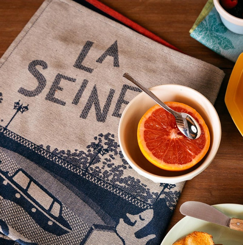 'Torchon La Seine' tea towel (by Tissage Moutet)