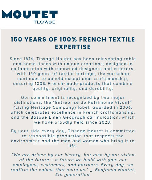 'Torchon Jambon' tea towel (by Tissage Moutet)